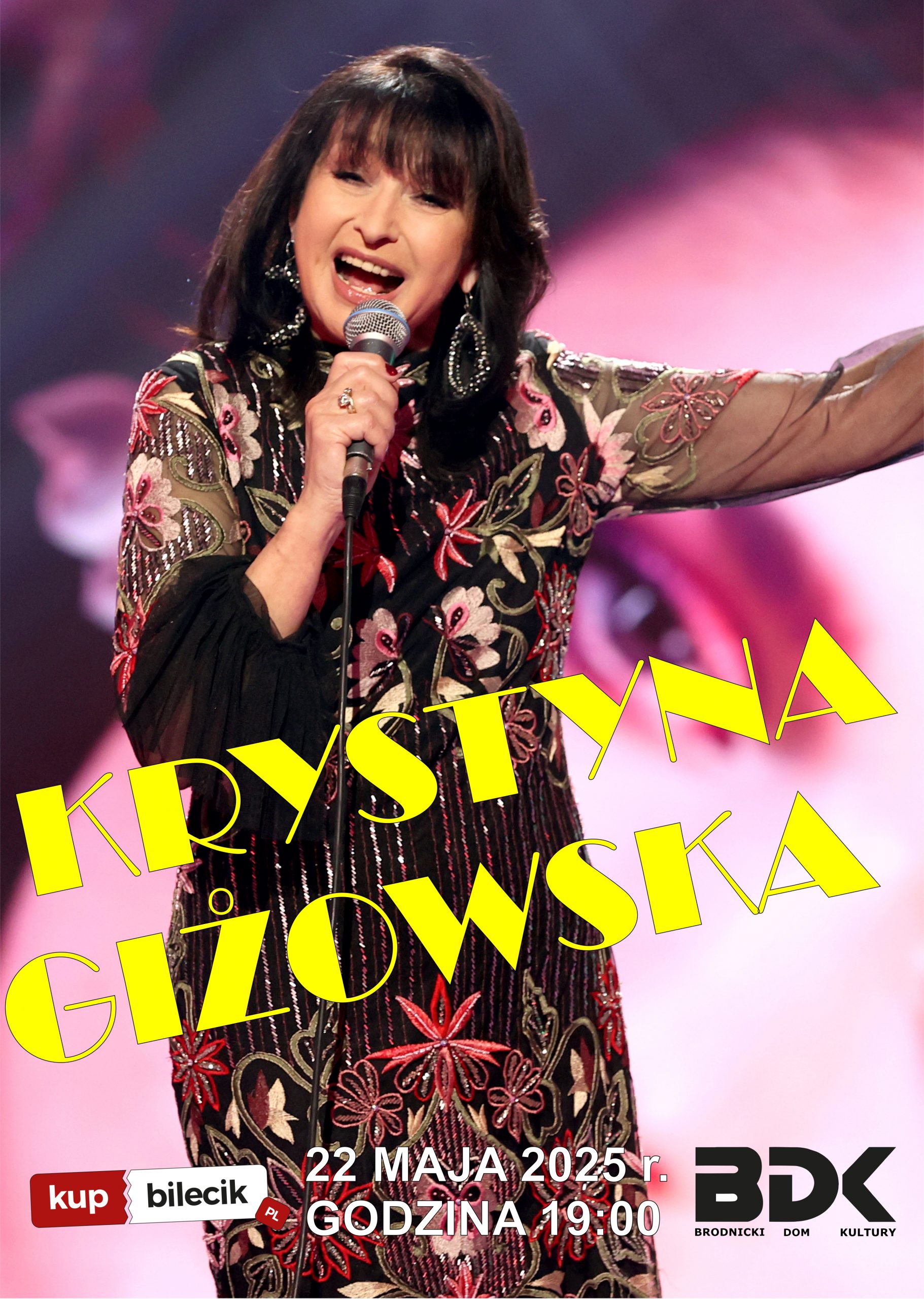 Krystyna Giżowska na Dzień Matki