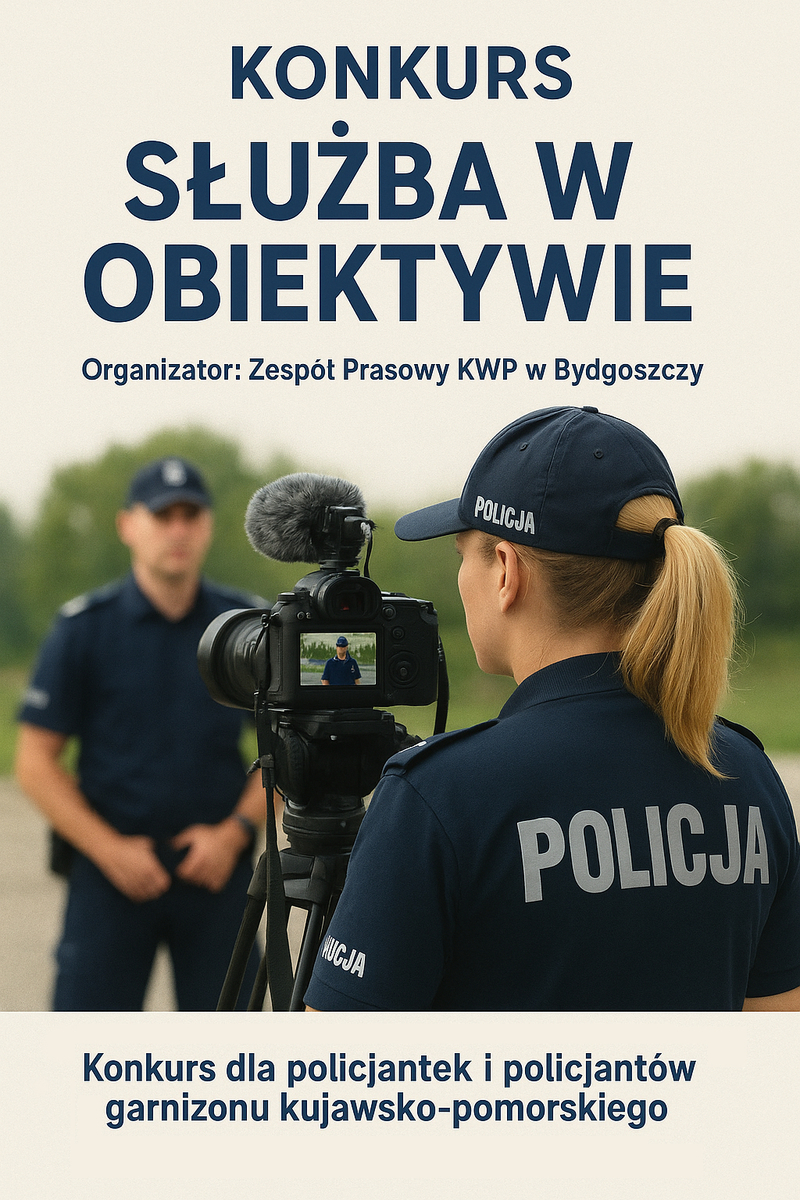 Konkurs Filmowy dla Policji: 'Służba w obiektywie'!