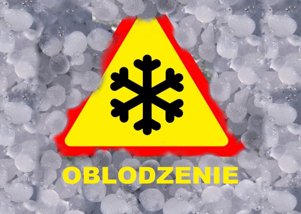 Ostrzeżenie przed marznącymi opadami!