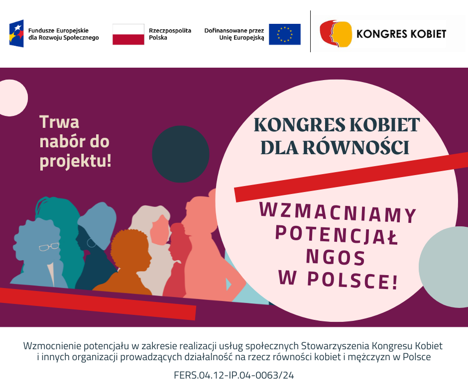 Kongres Kobiet dla Równości: Dołącz do Bezpłatnego Projektu!