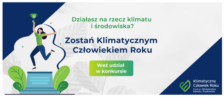 Konkurs Klimatyczny Człowiek Roku 2025 - zgłoś się!